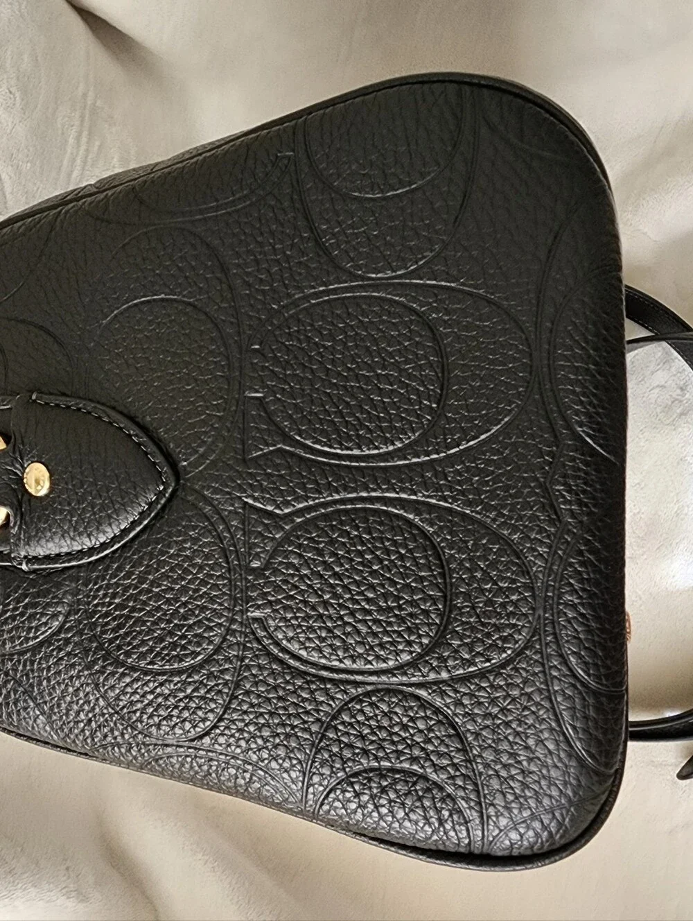 Rowan Large Satchel Bag In Signature Leather - Picture 4 of 9